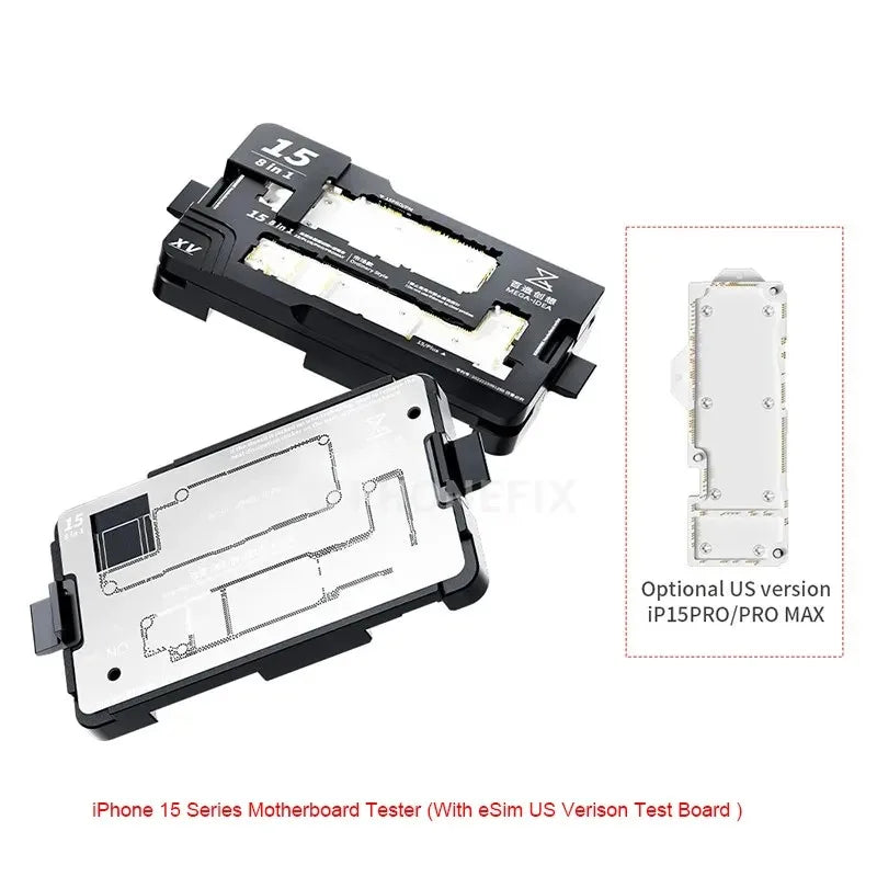 QIANLI ISocket Jig for iPhone X-17 Series motherboard test fixture double-stacked logic board disassemble reassemble repair tool