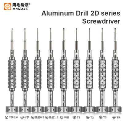 Amaoe AD-2D & AD-3D Precision Screwdriver with S2 Steel Bit for Phone Repair