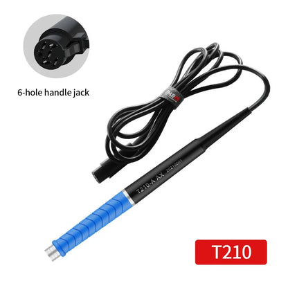 AiXun Solder Handle T12 T245 936 T210 T115 Station Handle For T3A T3B T420D Soldering Station Welding Iron Kit