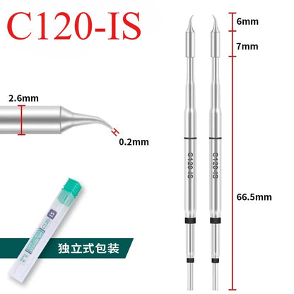 YIHUA 982D-1 Soldering Tips, C210/C245/C115/C120 Options