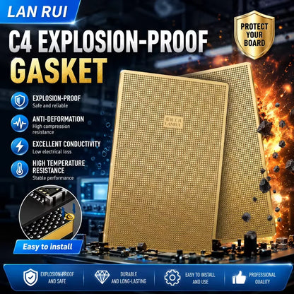 LANRUI C4 Explosion-Proof Gasket for Phone Mainboard Middle Frame Repair Welding Prevent Short Circuit/Improve Soldering Succes