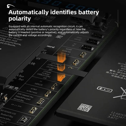 YCS DC25 Battery Activation Board 5V/9V for iPhone Android Phone Repair Auto Polarity USB Type-C Charging Board