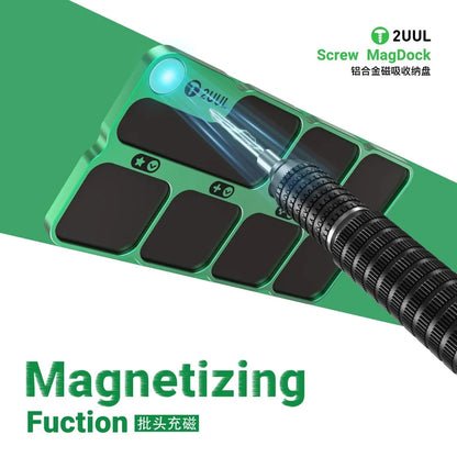 Organizador magnético para tornillos de aleación 2UUL ST-95 con compartimentos