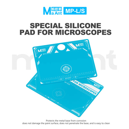 Alfombrillas de reparación para bases de microscopio MAANT MP-L/MP-S