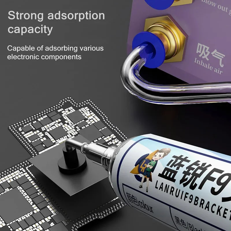 LANRUI Fengshen No.1 Pneumatic Glue Dispenser Auto Glue Applicator for 10ml/30ml Precision Dispensing For Phone Repair Tool
