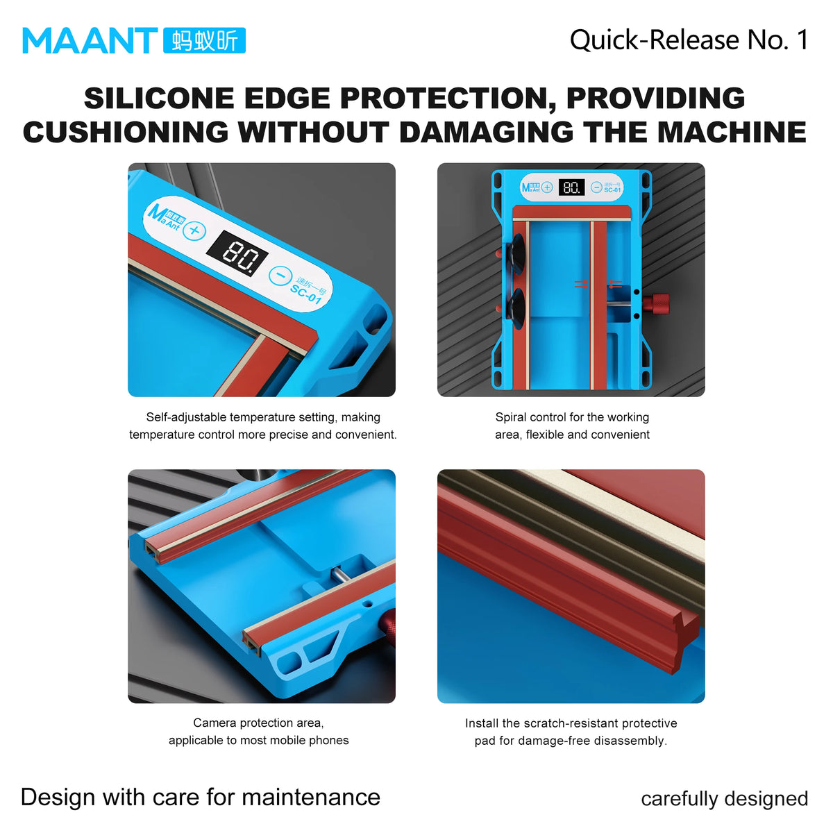MAANT SC-01 Heated Phone Screen and Frame Separator, 20-100°C