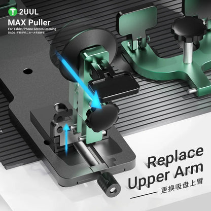 2UUL DA06 MAX Puller Screen Opener Double Duction Cup for IPad Tablet Mobile Phone Screen Disassemble Opening Fixture Tool