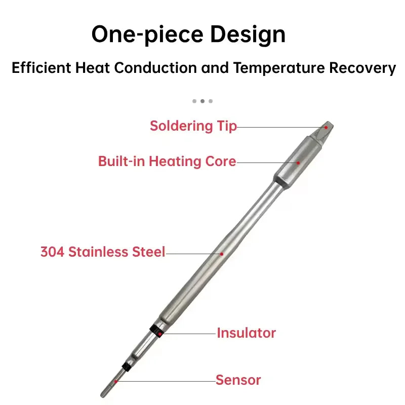 C115 Replacement Soldering Iron Tips - K/I/IS Profiles