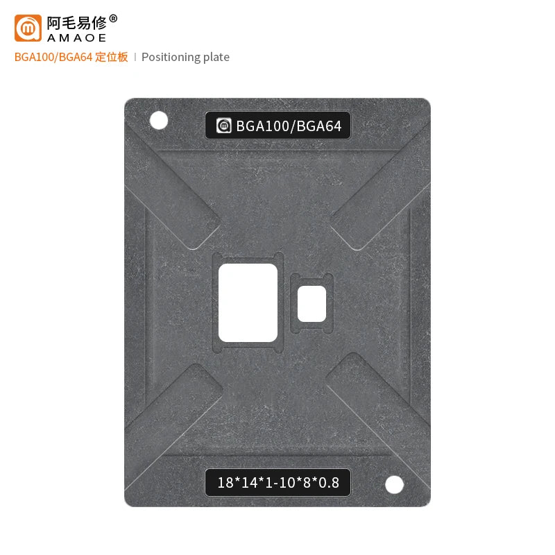Plataforma de reballing eMMC AMAOE Car Audio BGA100/BGA64