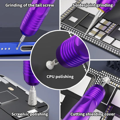 LANRUI F2 Micro Grinding Pen Phone Repair Stripping Stripped Screws Cutting Shield Cover Removal Hard Drive CPU Polishing Tool