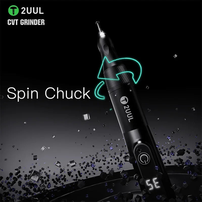 2UUL DA84 CVT Grinder Pro Stepless Speed Electric Grinding Pen for Phone Frame Screw Removal Chip Polishing Repair Tool