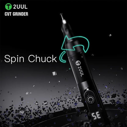 2UUL DA84 CVT Grinder Pro Stepless Speed Electric Grinding Pen for Phone Frame Screw Removal Chip Polishing Repair Tool