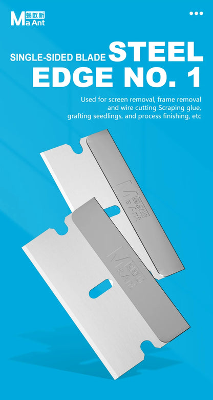 MAANT No. 1 OCA Glue Removal Blades, 100 Pieces