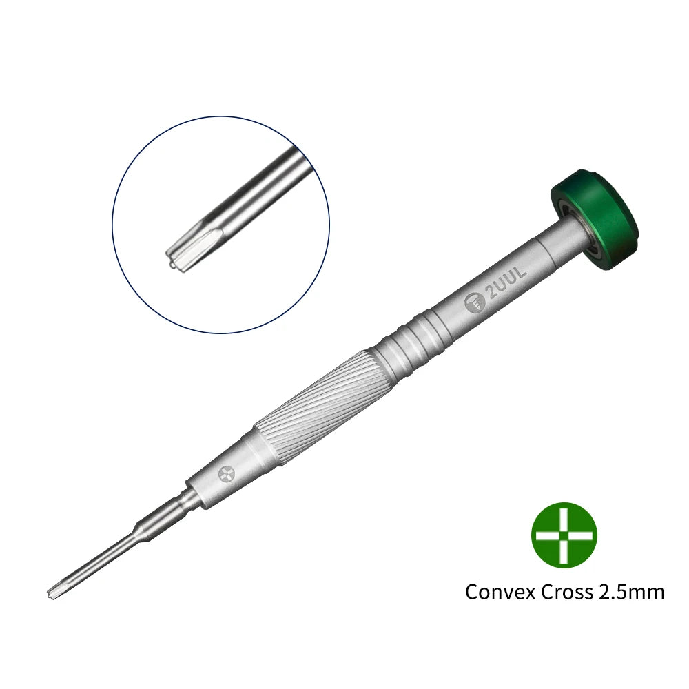 2UUL Precise Screwdriver Repair Bolt Driver For IPHONE Android Mobile Phone Clocks Watches LCD Screen Dismantling Tool