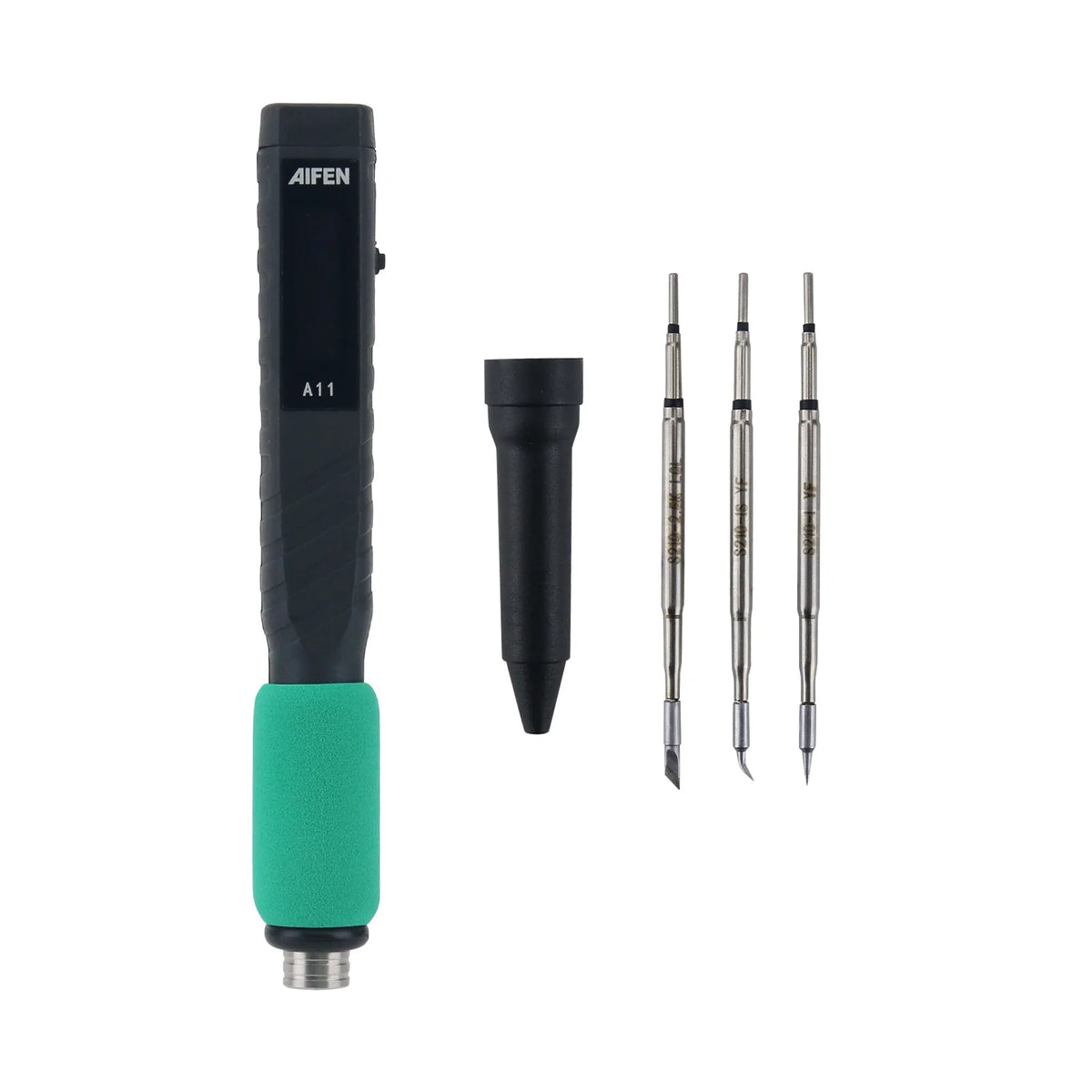 Soldering Iron Kit AIFEN-A11 AIFEN A11 Soldering Handle + 3pcs C210 Soldering Tips Used for Repair