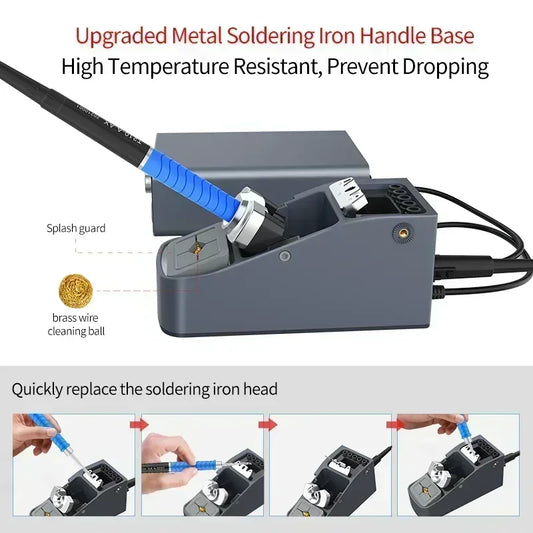 JC AIXUN T3B T3A T320 Smart Soldering Iron Station Welding T210/T245 Rework Station for PCB SMD BGA Welding Machine Repair Tools