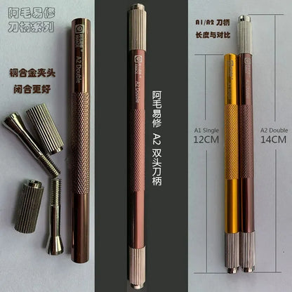 AMAOE Non-Magnetic Stainless Steel Solder Paste Scraper & Blades