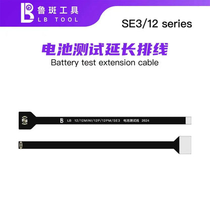 LUBAN Battery Extension Tester Flex Cable for IPhone 8 8P X XS XSM 11 12 13 14 15 16 17PRO MAX Mobile Phone Repair Tool