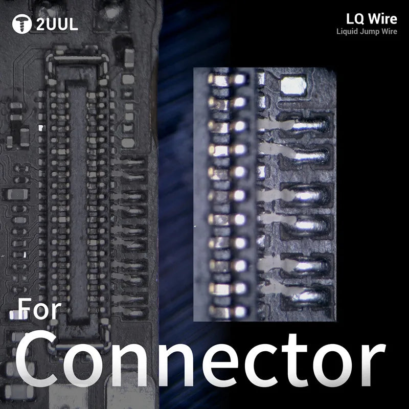 2UUL SC95 Conductive Silver Paste LQ Wire Conductive Silver Paste Flexible Screen Repair Circuit Silver Paste for Phone Repair