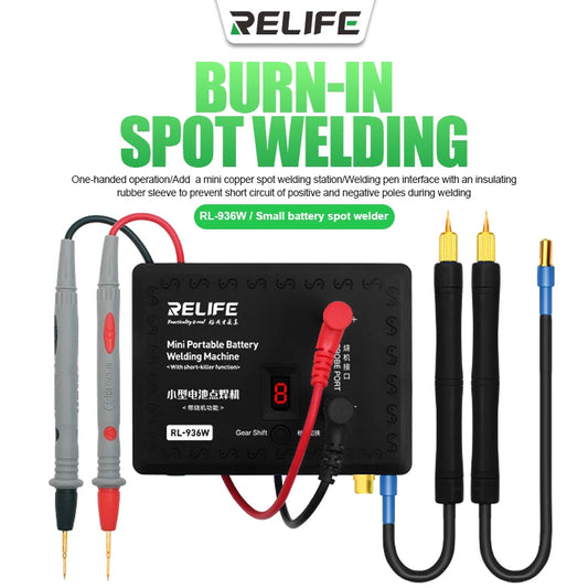 Opciones de soldadora de puntos para baterías RELIFE RL-936W / RL-936WB