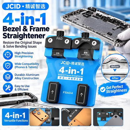JCID FSA04 4-in-1 Middle Frame Straightener for Phone & Tablet Repair