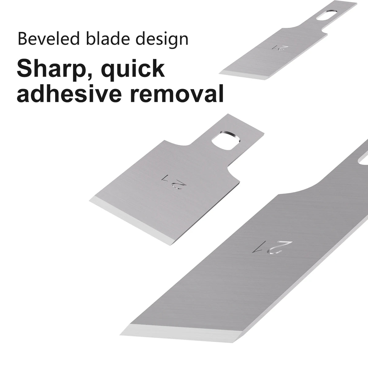 MAANT 21T Bevel-Edge CPU Adhesive Scraper Blades