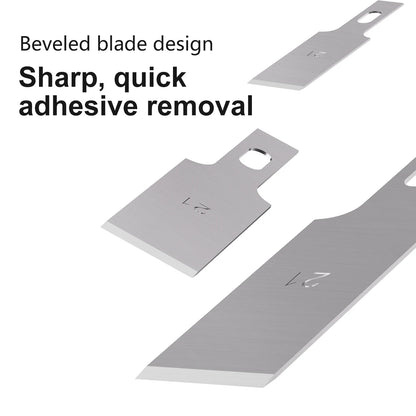 MAANT 21T Bevel-Edge CPU Adhesive Scraper Blades