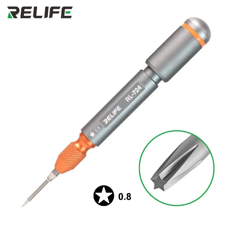 Opciones del destornillador de precisión y kit de reparación RELIFE RL-724