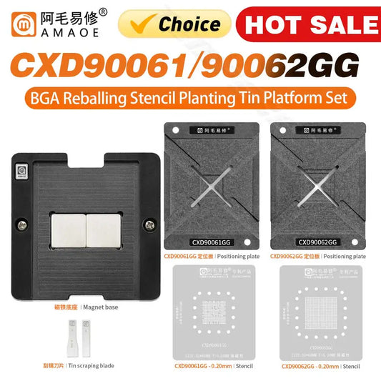 Plataforma de reballing BGA AMAOE CXD9006x PS5