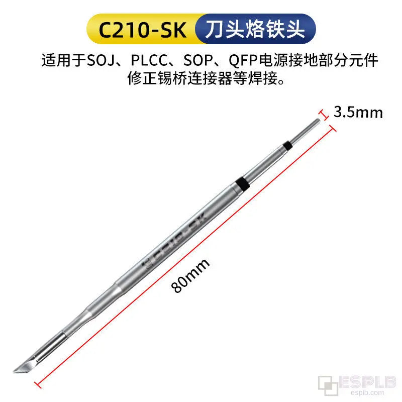 MECHANIC C210 Soldering Tip Heating Core for JBC CD-2SD/2SHE T26 T26D T3602 Soldering Station