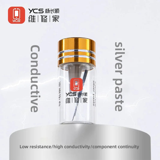 YCS D11 Nano Conductive Silver Paste Low Resistance Screen Line Repair Kits for Mobile Phones Green/Yellow Screen Fix Tools