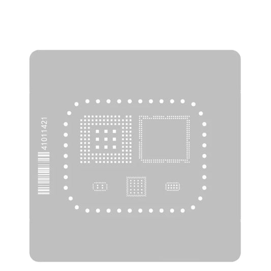 Plantilla Amaoe para reballing BGA de la placa del amplificador de RF del dron DJI Mini 4 Pro (0,12 mm)