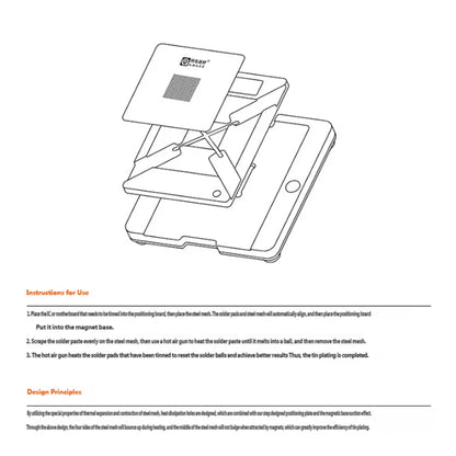 AMAOE SR40F A1990 FCH BGA Reballing Platform