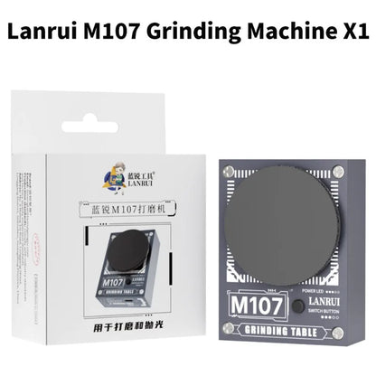 Lanrui Electric Disc Polishing Grinding Machine M107 Hand Sharpening Tool for Scissors Tweezers Blades Carving Knives Tools Set