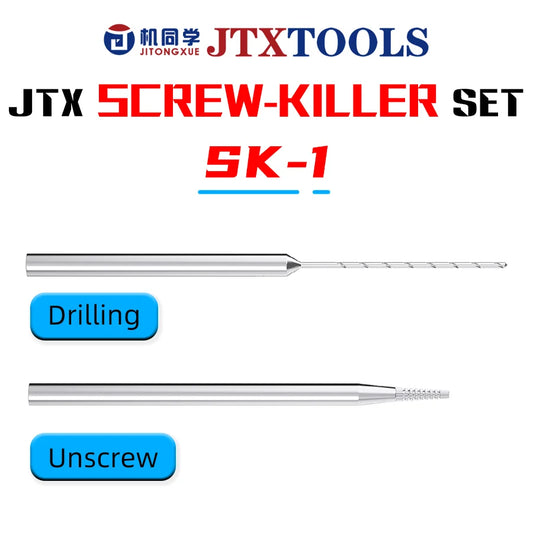 JTX SK-1 Stripped Screw Extractor Kit