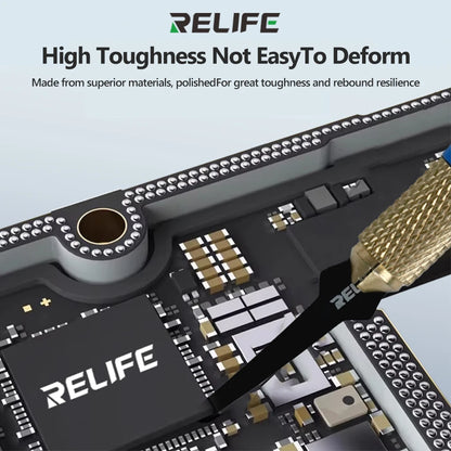 RELIFE TK5 8-in-1 Multi-Function Blade Set for Mobile Phone Repair Motherboard PCB IC CPU Adhesive Removal Pry Tool Cutting Tool