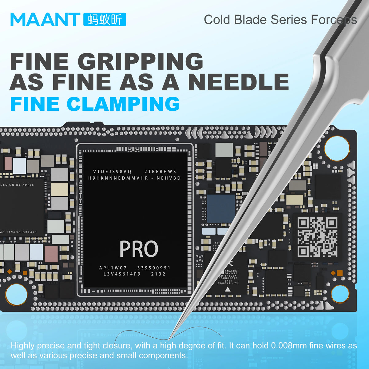 MAANT Cold Blade CD-Series Precision Tweezers
