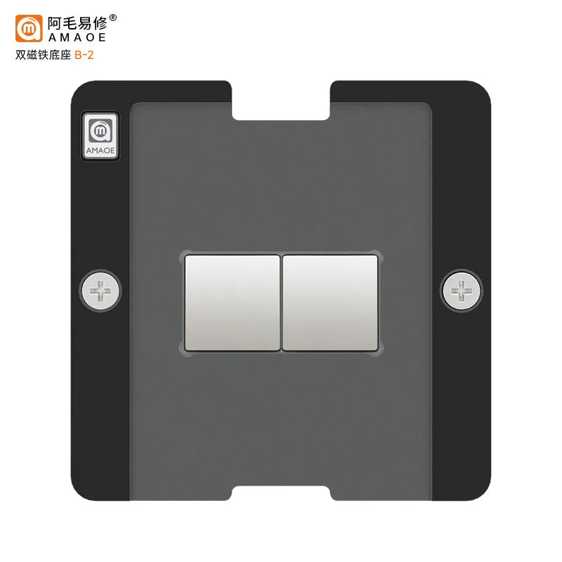 Kit de plataforma magnética BGA para reballing del IC de la pantalla del iPhone X–17 Pro Max AMAOE