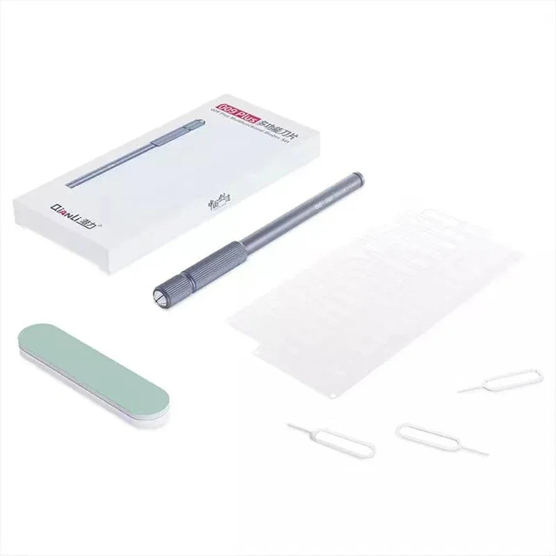 QIANLI CPU IC Glue Removal Knife Handle for Mobile Phone Repair Motherboard NAND CPU Cleaning Prying Tool 007 008 009 011 012