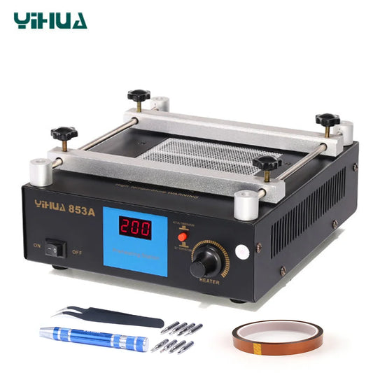 Estación de precalentamiento para PCB de cerámica YIHUA 853A de 450W
