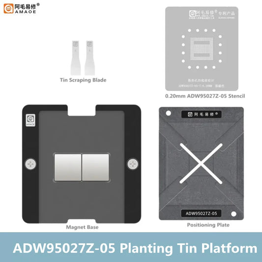 Plataforma de reballing BGA para SSD AMAOE 88i1047-NDB2