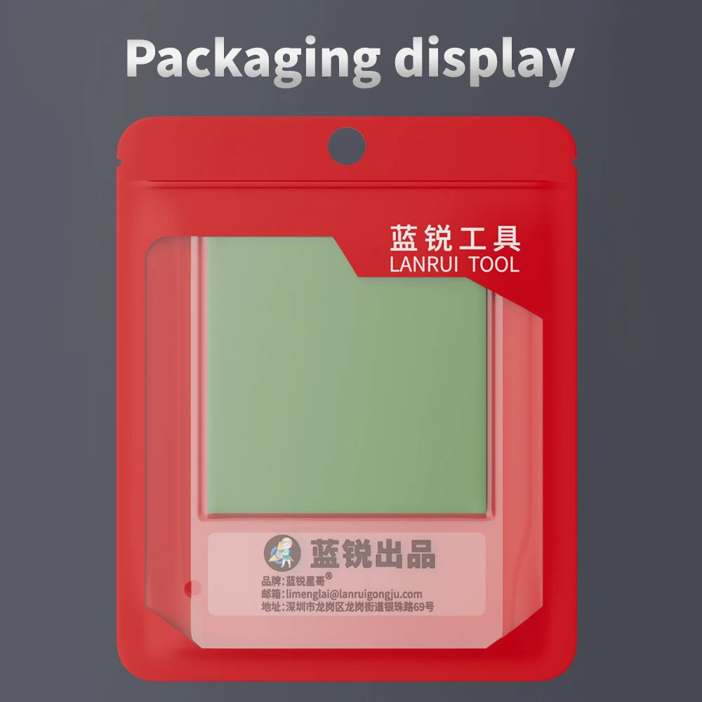 LANRUI P1 Wireless Charging Detection Sheet for Mobile Phone Repair Back Cover Wireless Charging Magnetic Ring Detection Tool