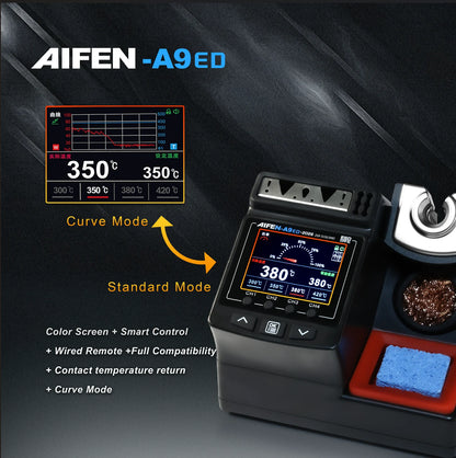 AIFEN A9ED Electronic Soldering Station C210 C245 Solder Iron Handle Welding Rework Tool for DIY And Electronics Rep