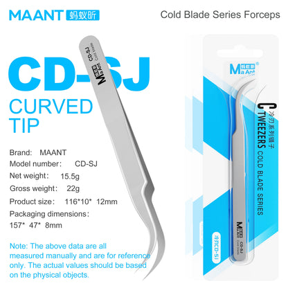 MAANT Cold Blade CD-Series Precision Tweezers
