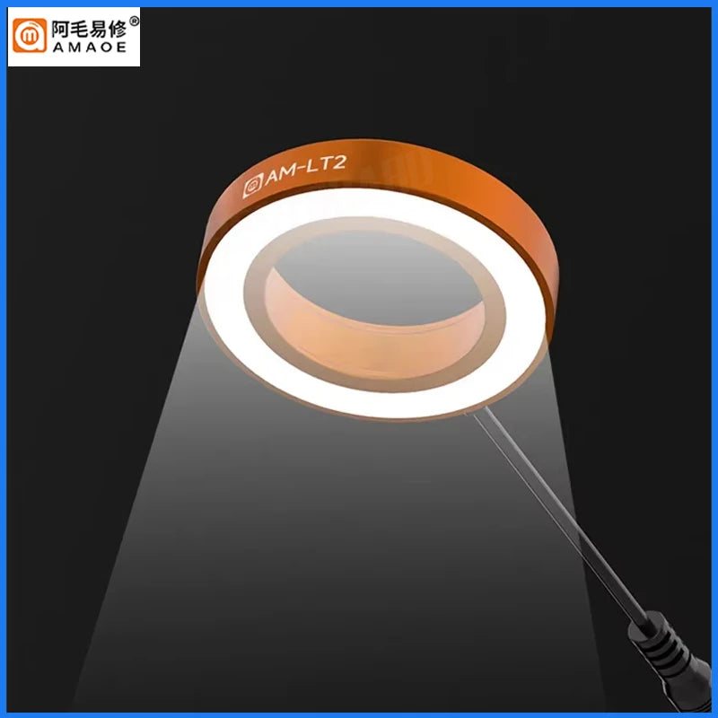 Anillo de luz LED para microscopio serie AMAOE AM-LT