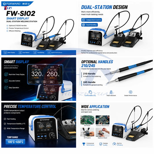 FORWARD FW-SI02 Dual-Channel Soldering Station