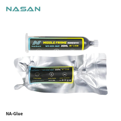 Adhesivo de prensado en frío para marco de teléfono NASAN de 10 ml/30 ml