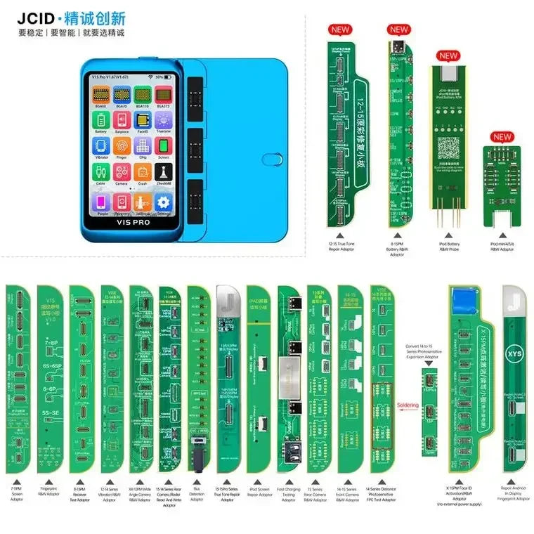 JCID V1S Pro Multifunctional Programmer Kit for iPhone & iPad Repair