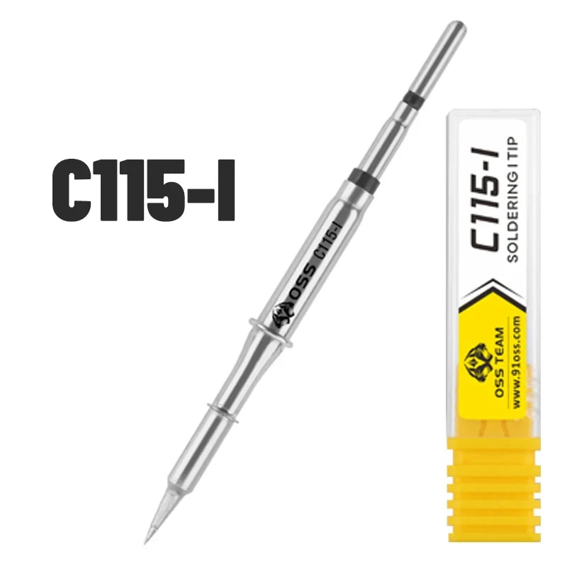 OSS C115 C210 T245 Soldering Tip for JBC C245 C210 C115 Soldering Tip Compatible with Maant GVM OSS Soldering Station Tip Tool
