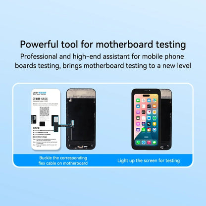 JCID S35C & S36P Universal Testing Screen & Cables for iPhone Motherboard Repair
